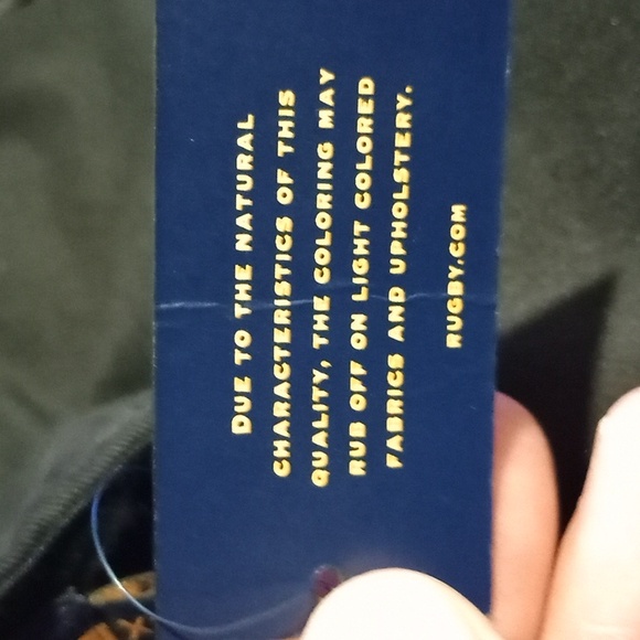 Ralph Lauren Rugby Hat, NWT,  XLarge,Black with White Stripes. Old English R, - Picture 4 of 6